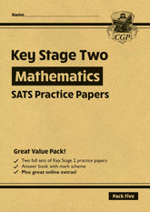 KS2 Maths Year 6 SATS Practice Papers: Pack 5 - for the 2025 tests (with free Online Extras) (CGP KS2 SATS)